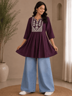 Raina | Rayon Short Gown