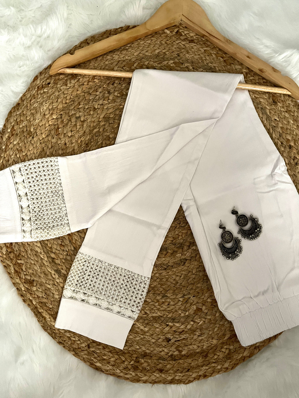Gulbahar | Stretchable Sequince Pants