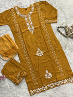 Izara | Cotton Kurta Pant Set