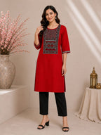 Soraya | Chanderi Long Kurti
