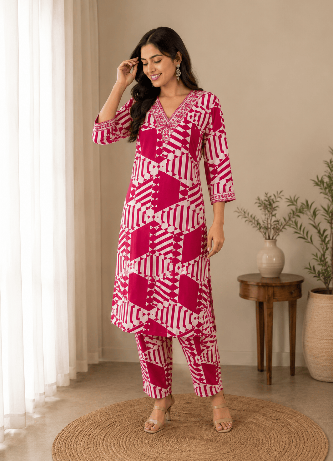 Sivana | Cotton Kurta Pant Set