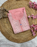 Noor e gul| Chikankari Rayon Kurti