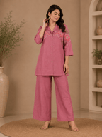 Uvara | Chanderi Co-ord Set