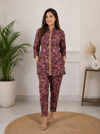 Zarena | Chanderi Co-ord Set