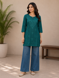 Pereva | Dobby Cotton Short Kurti