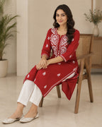 Zivela | Cotton Long Kurti