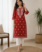 Zivela | Cotton Long Kurti