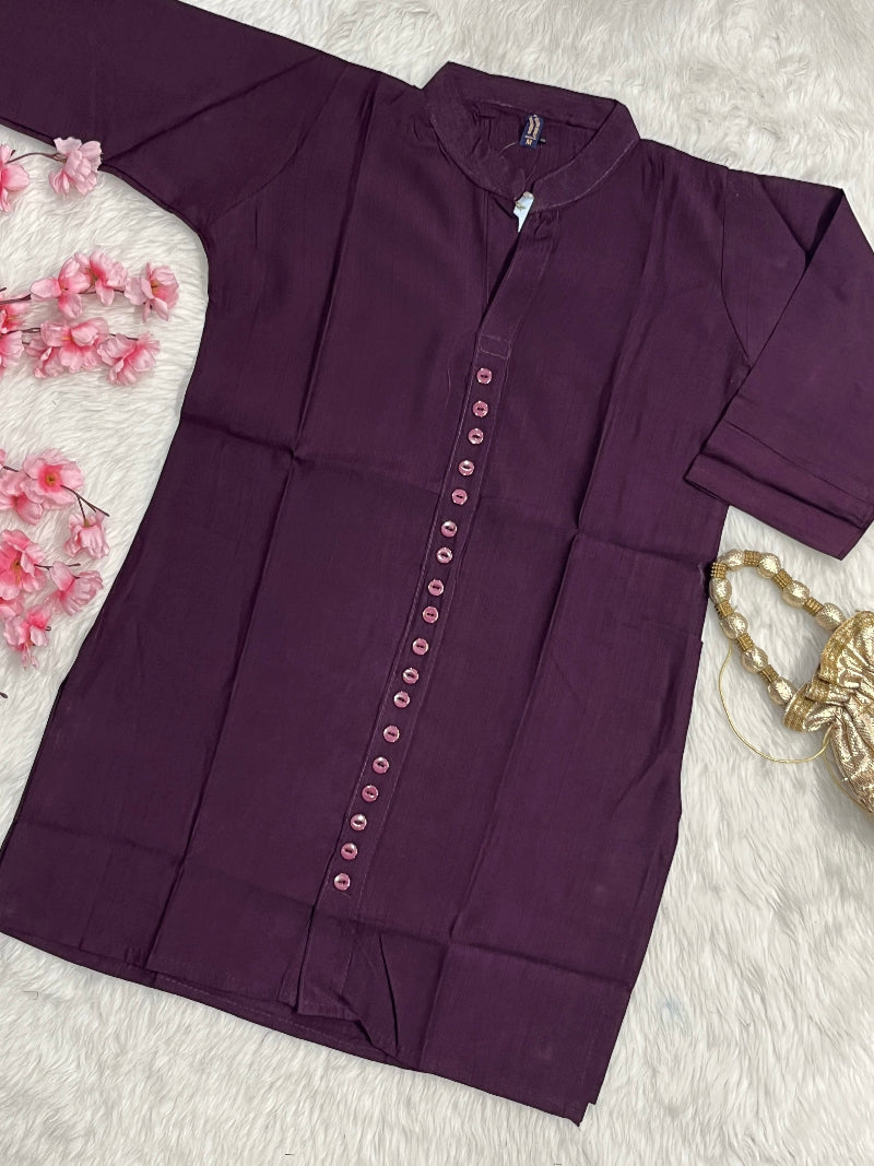 Lavanya | Cotton Short Kurti