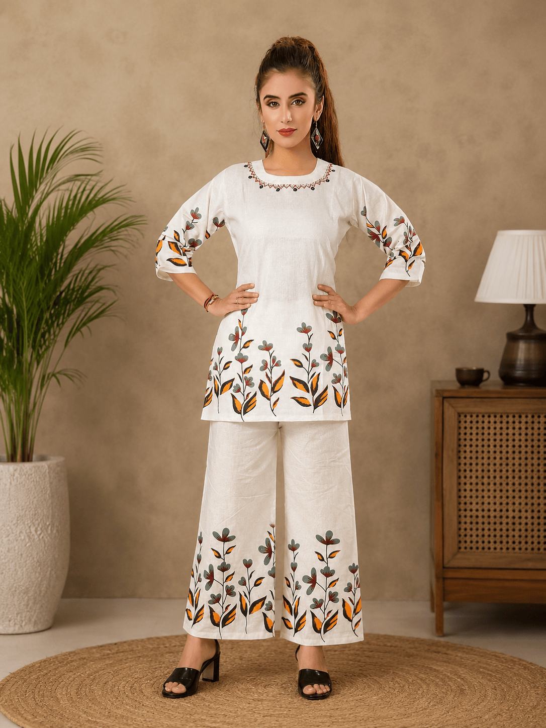 Savela | Khadi Cotton Co-ord Set