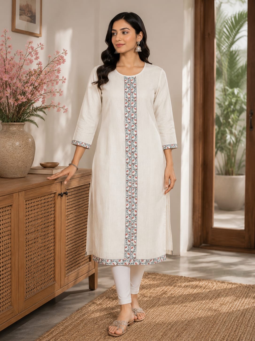 Reva | Cotton Long Kurti