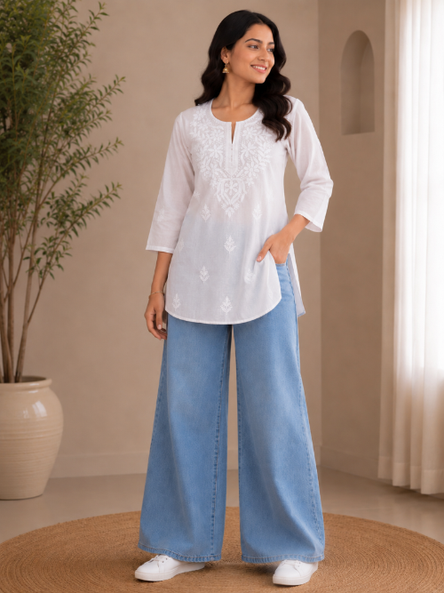 Oreva | Cotton Short Kurti