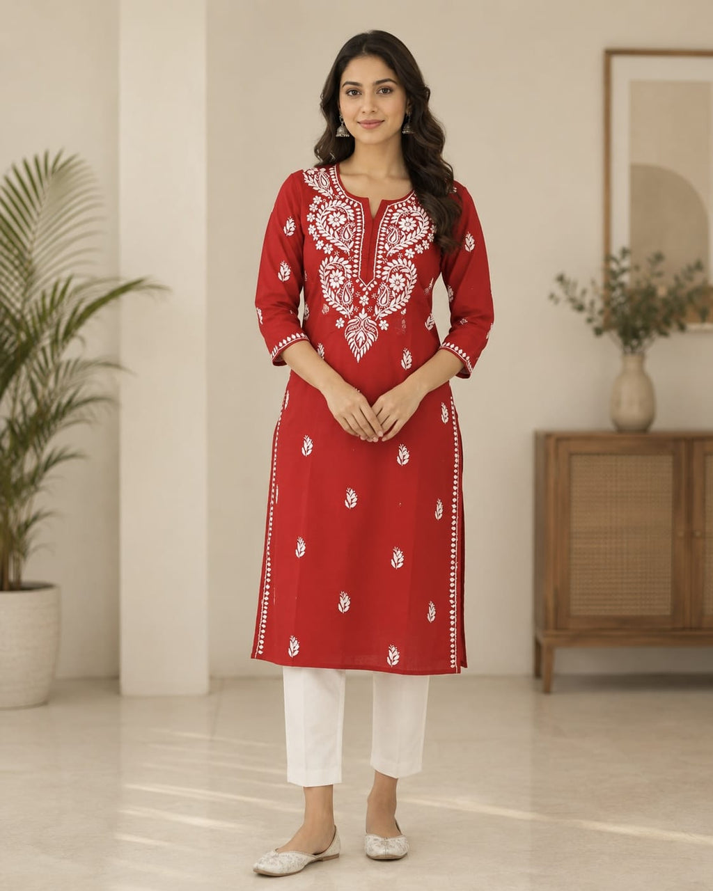 Zivela | Cotton Long Kurti