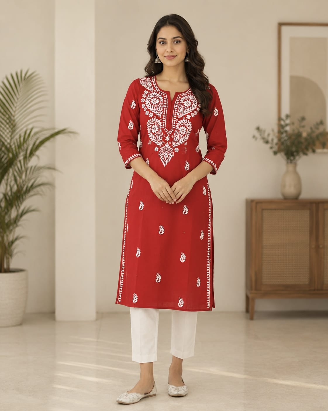 Zivela | Cotton Long Kurti