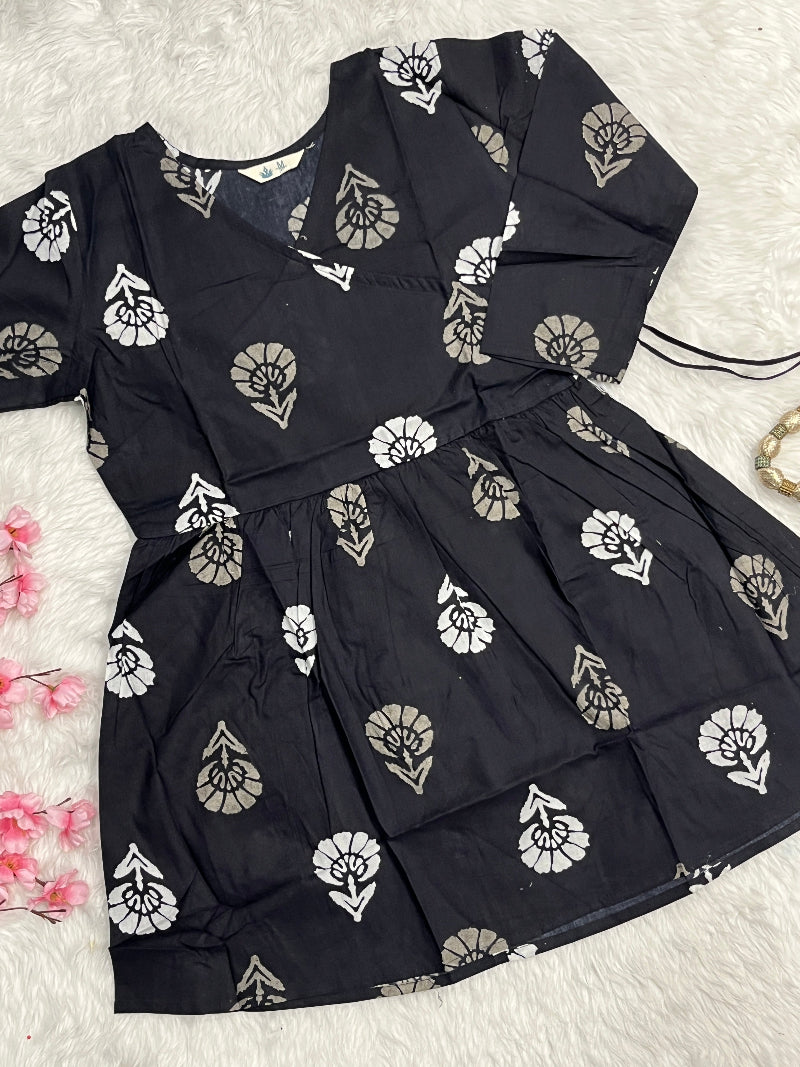 Leia | Cotton Short Gown