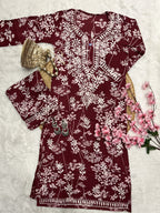 Lavela | MulMul Cotton Kurta Pant Set