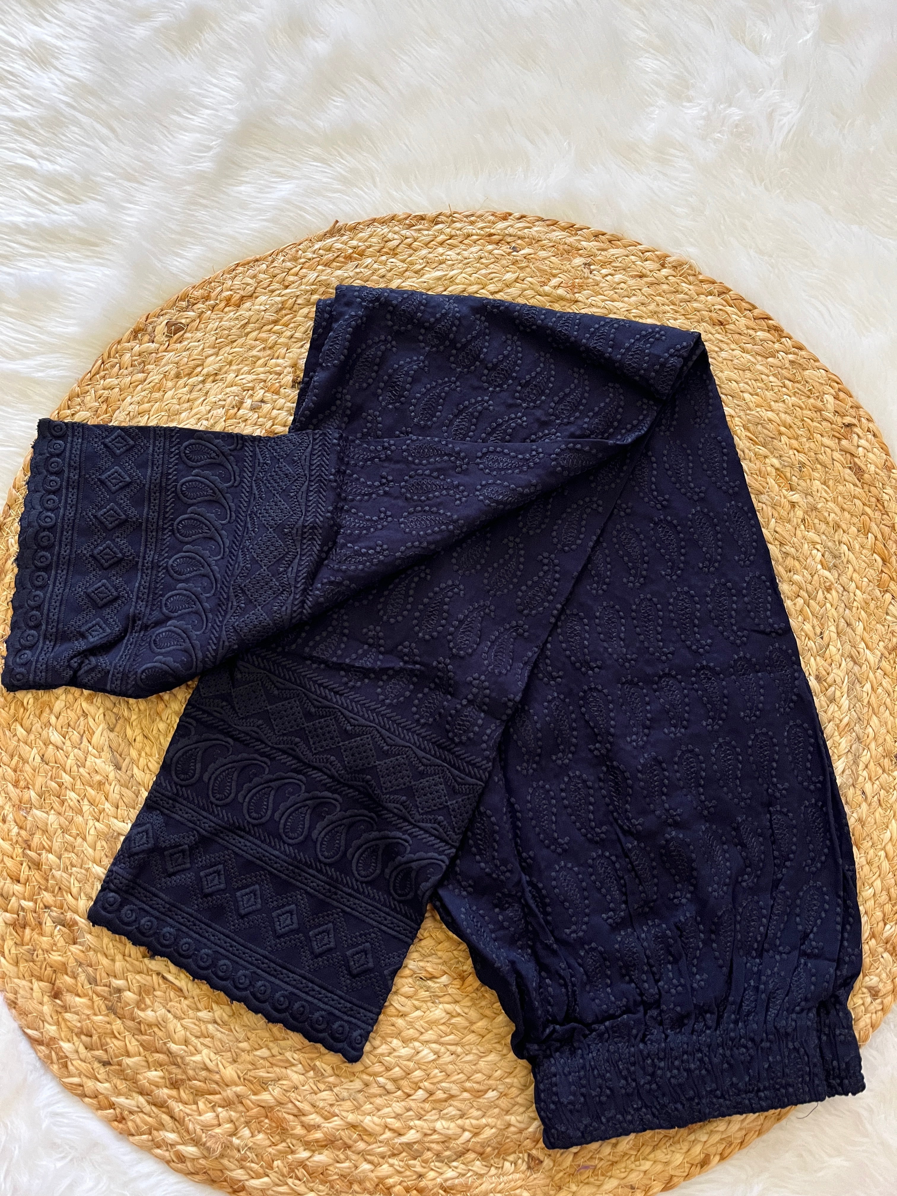 Gulnaar | Chikan Pants