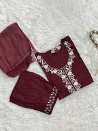Izara | Cotton Kurta Pant Set