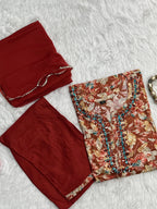 Elvina | Rayon Kurta Pant Set