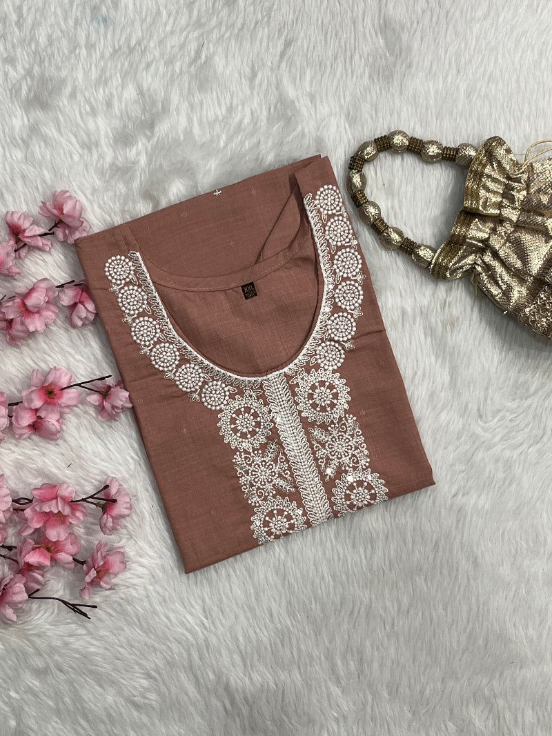 Ayla | Chanderi Long Kurti