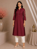 Nayla | Chanderi Long Kurti