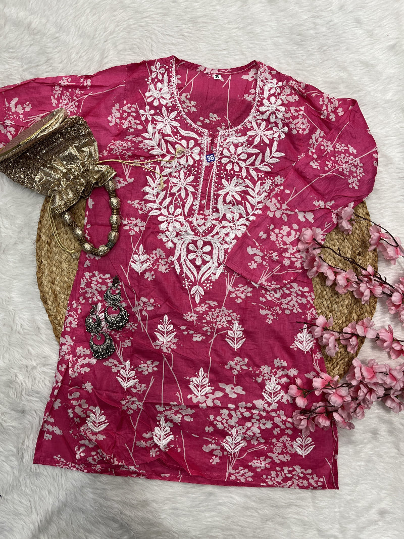 Mavela | MulMul Cotton Short Kurti