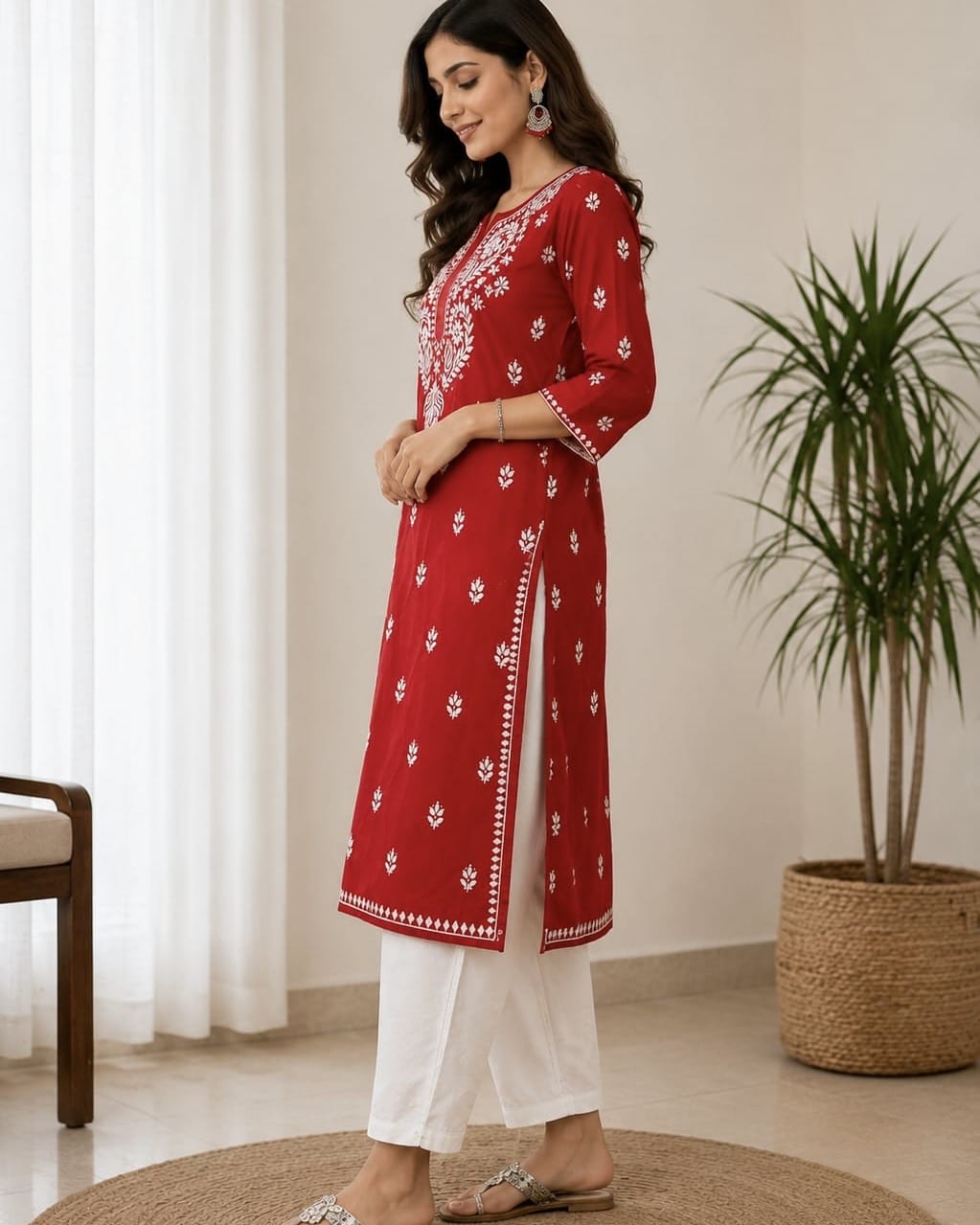 Zivela | Cotton Long Kurti