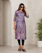 Seraphina | Chanderi Long Kurti