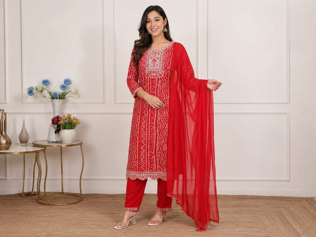 Zarina | Cotton Kurta Pant Set