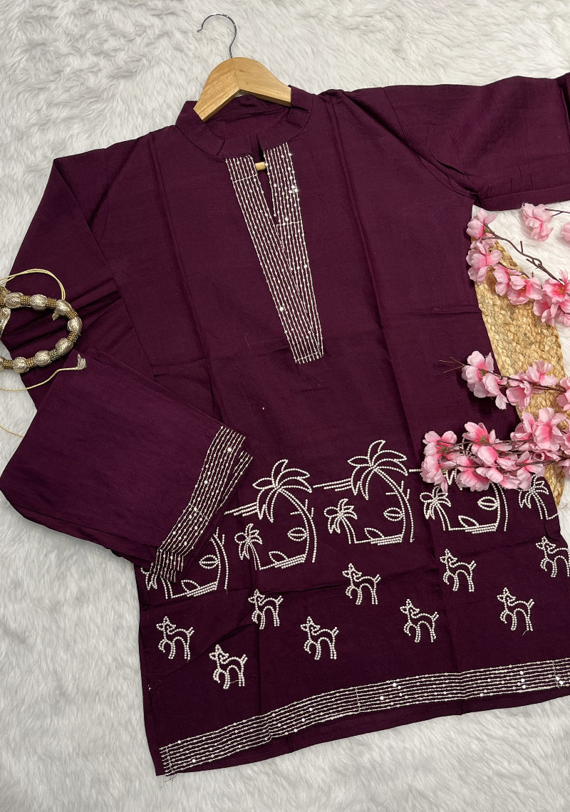 Elvara | Chanderi Co-ord Set