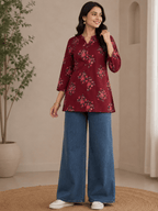 Saraya | Cotton Short Kurti