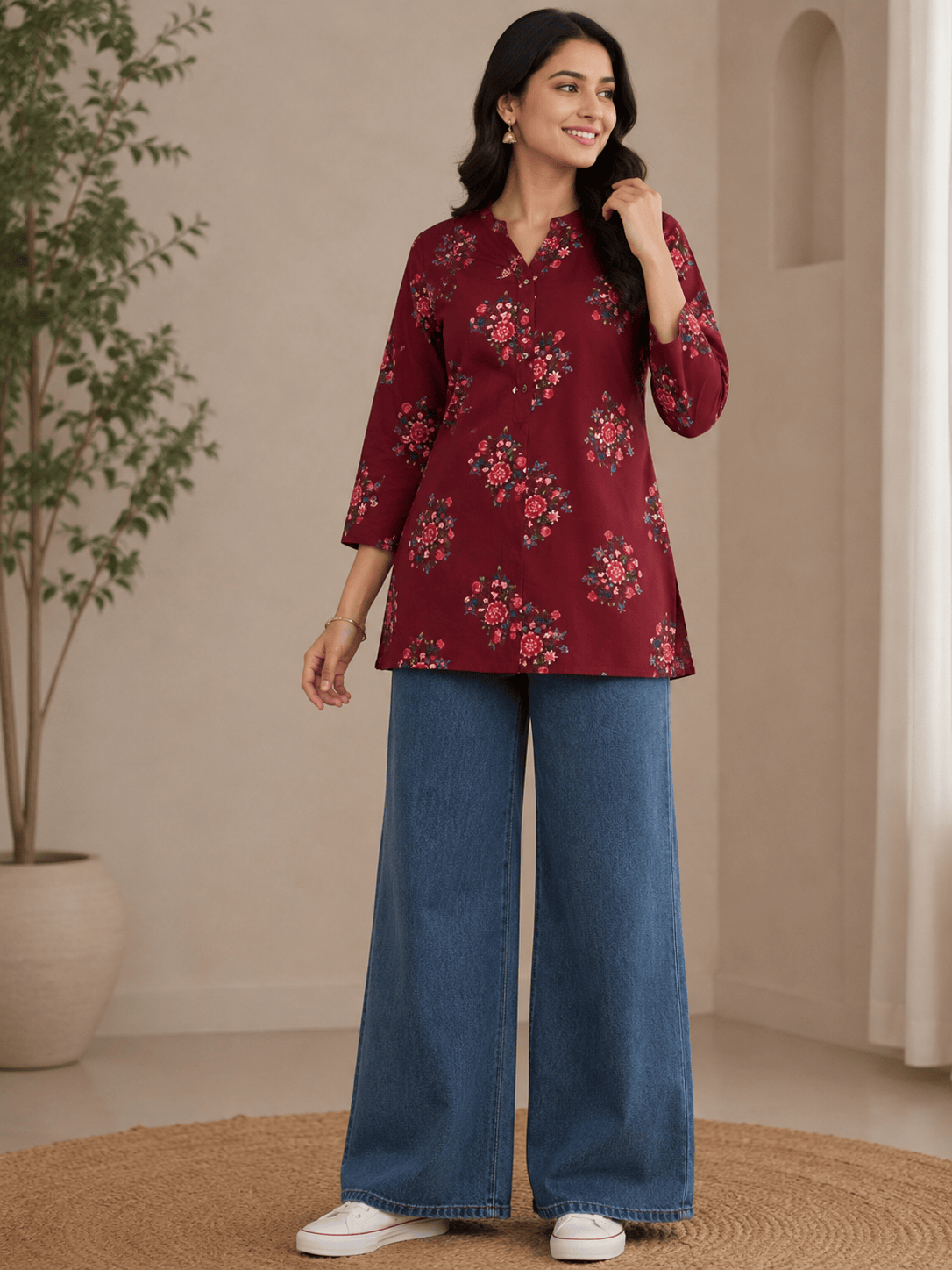 Saraya | Cotton Short Kurti