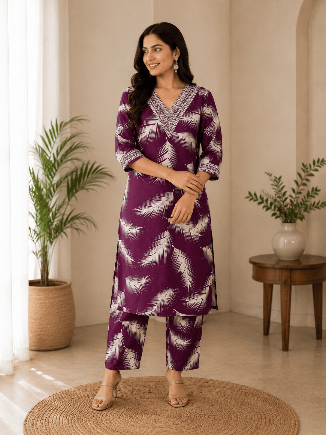 Ravena | Cotton Kurta Pant Set