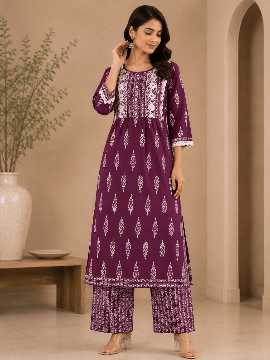 Felara | Cotton Kurta Set