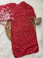 Gul | Chikankari Dobby Cotton Long Kurti