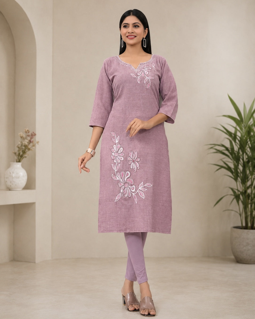 Nirvana | Cotton Long Kurti