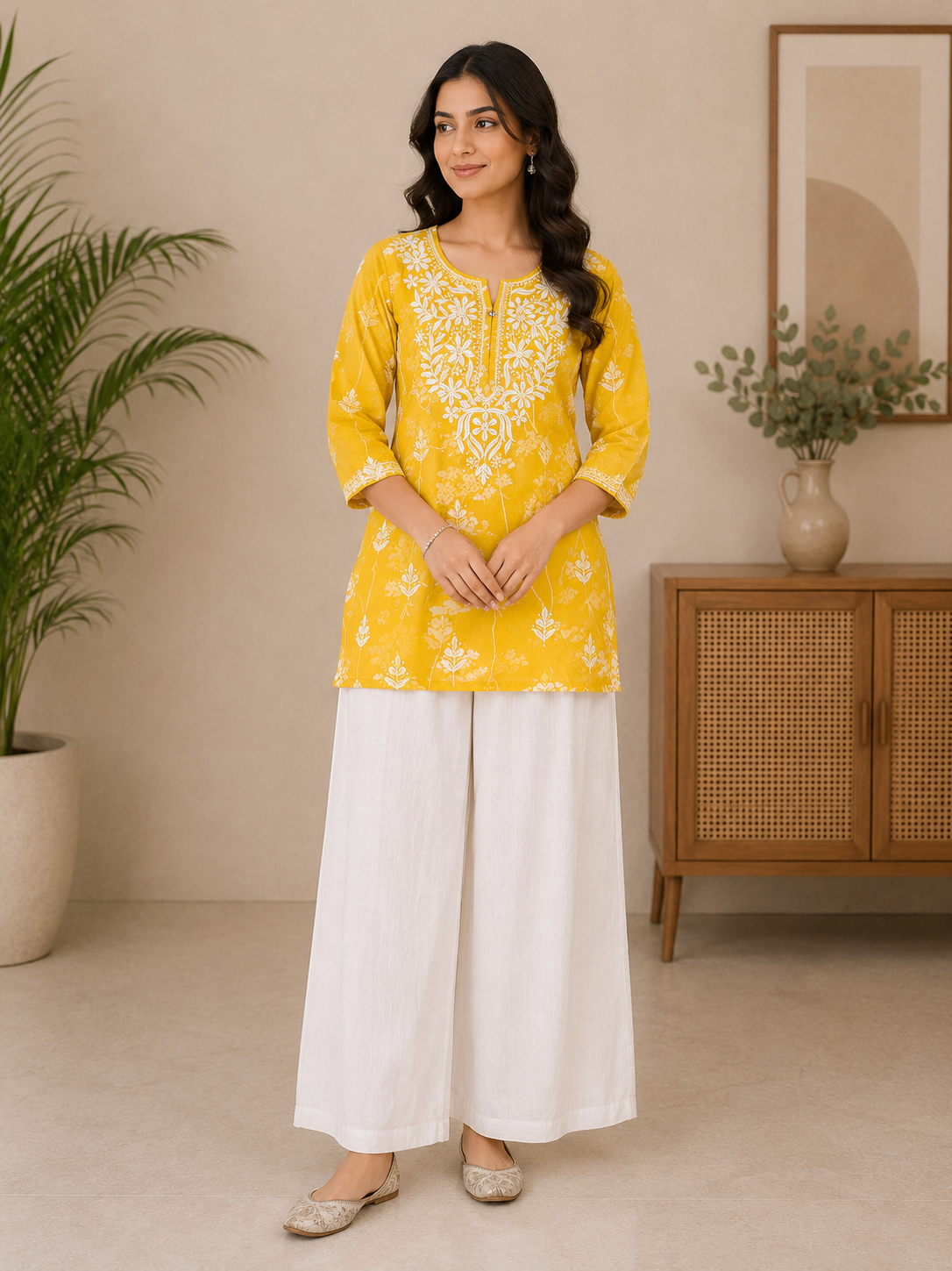 Mavela | MulMul Cotton Short Kurti