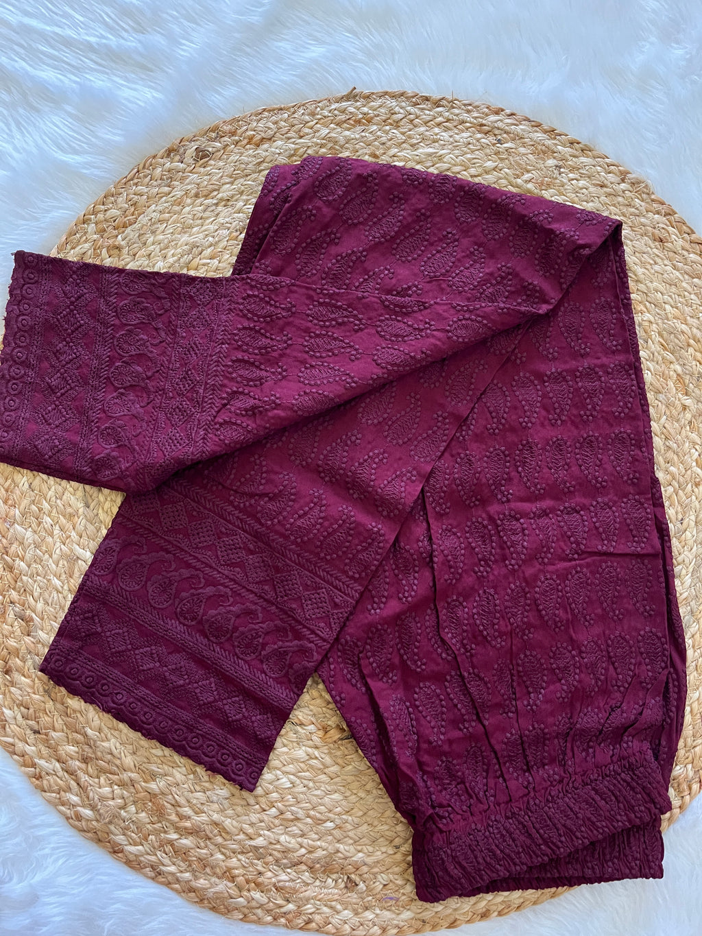 Gulnaar | Chikan Pants