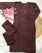 Baahi | Rayon Kurta Palazzo Dupatta Set