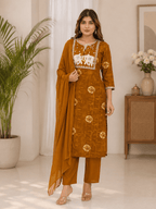 Lavinia | Chanderi Kurta Pant Set
