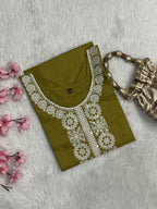 Ayla | Chanderi Long Kurti