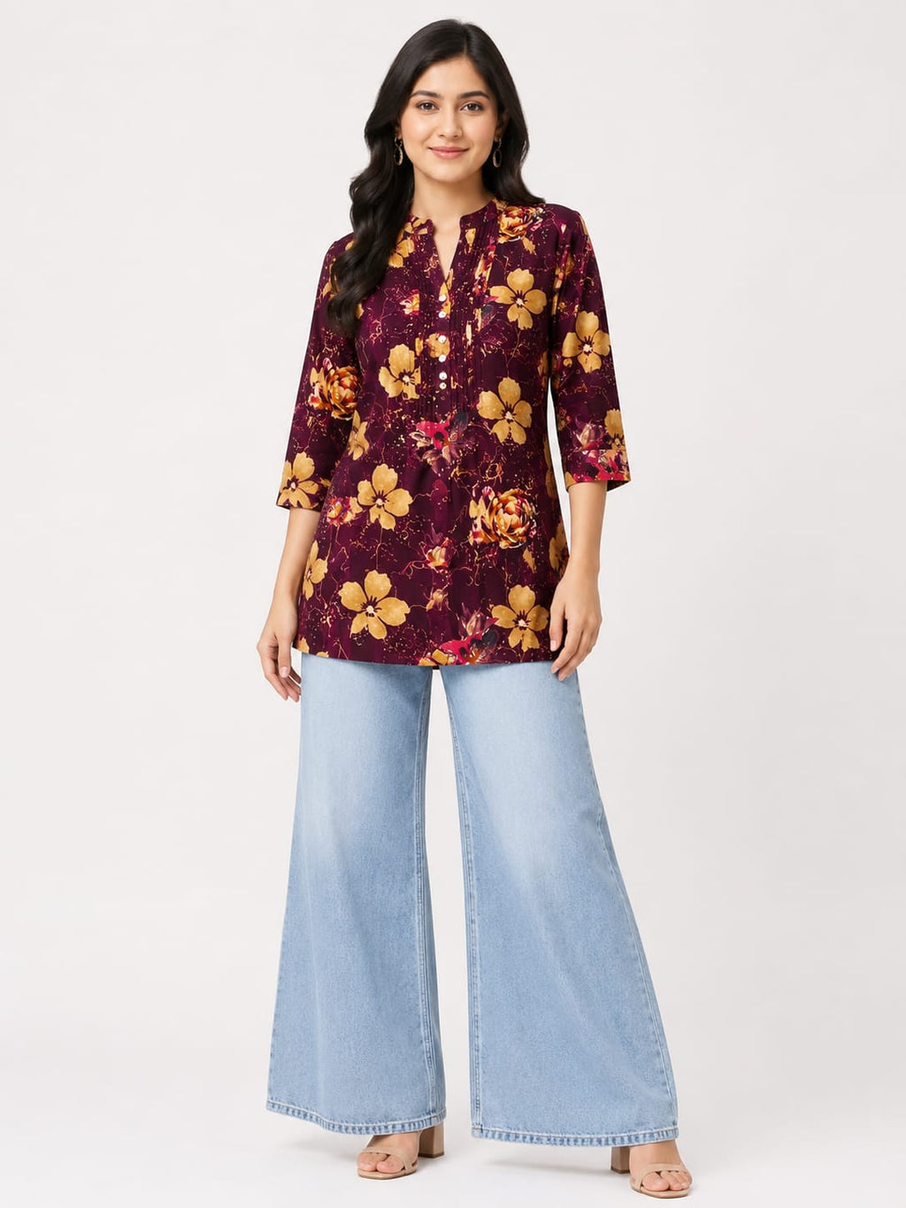 Neira | Cotton Short Kurti