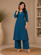 Zoya | Chanderi Co-ord Set
