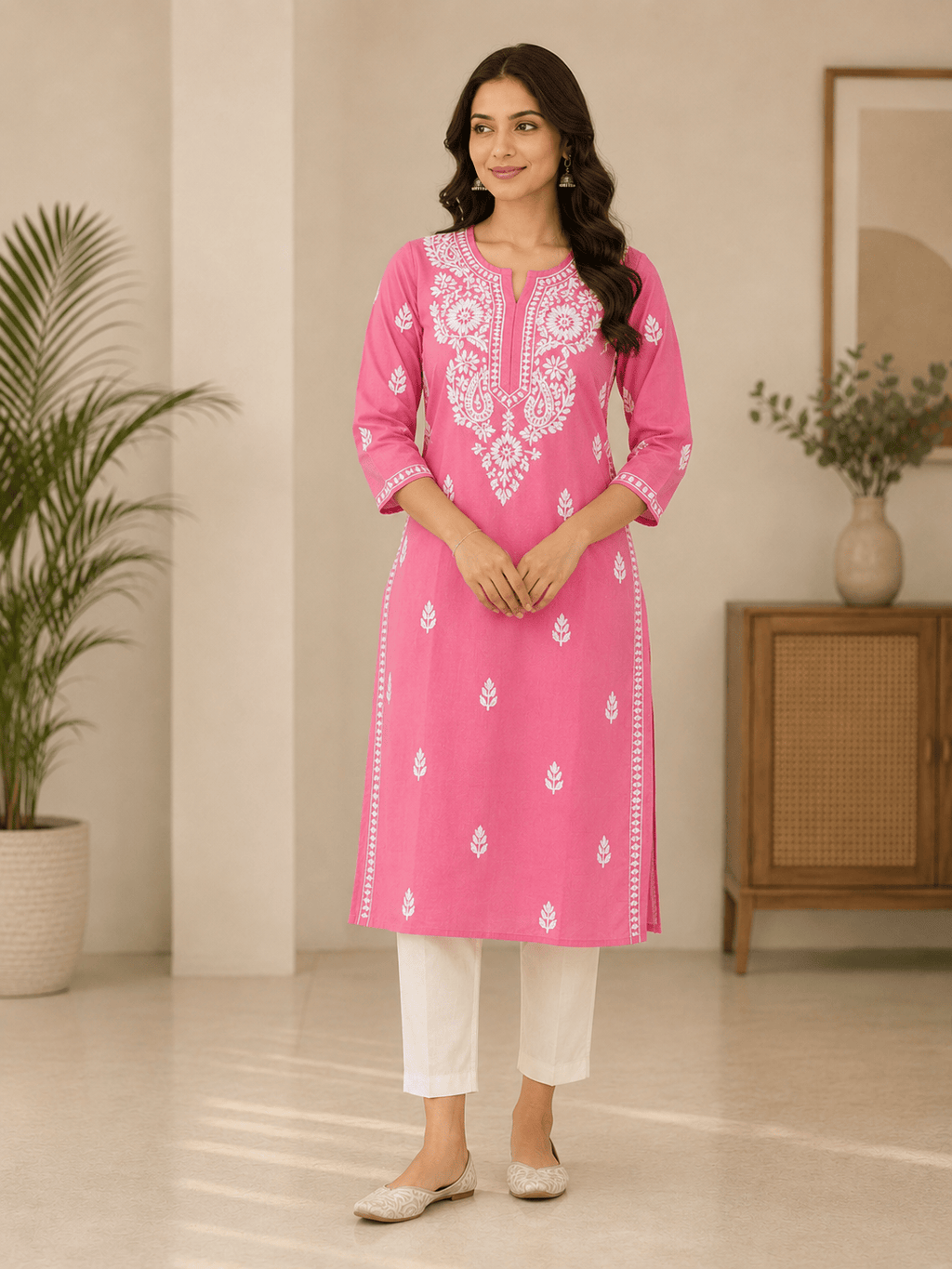 Zivela | Cotton Long Kurti