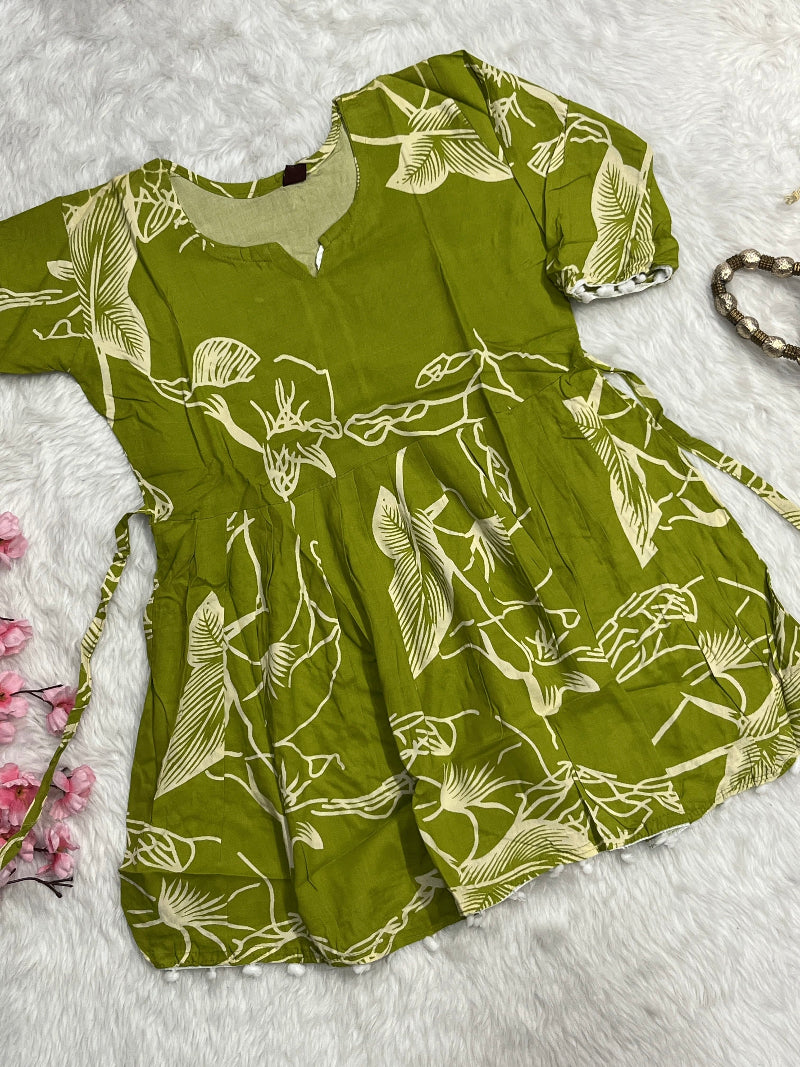 Leila | Rayon Short Gown