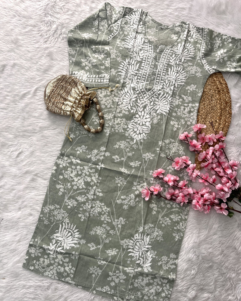 Bahaar | MulMul Cotton Kurti
