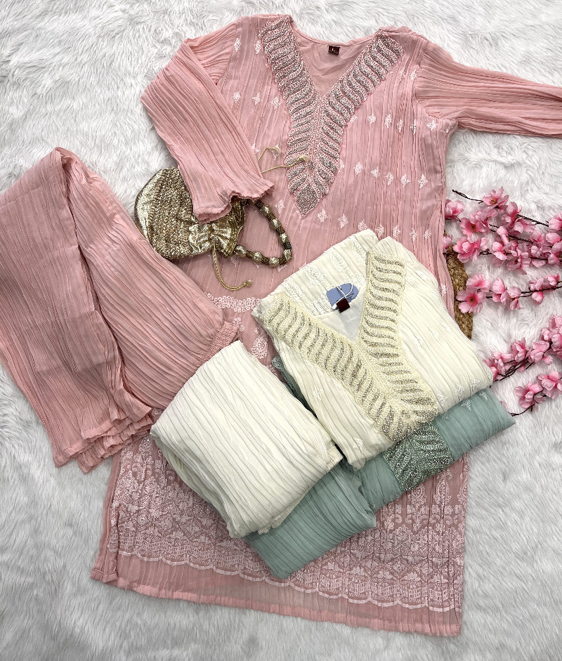 Eloise | Georgette Kurta Set