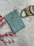 Gulshan | Chikankari Jacquard Cotton Kurti