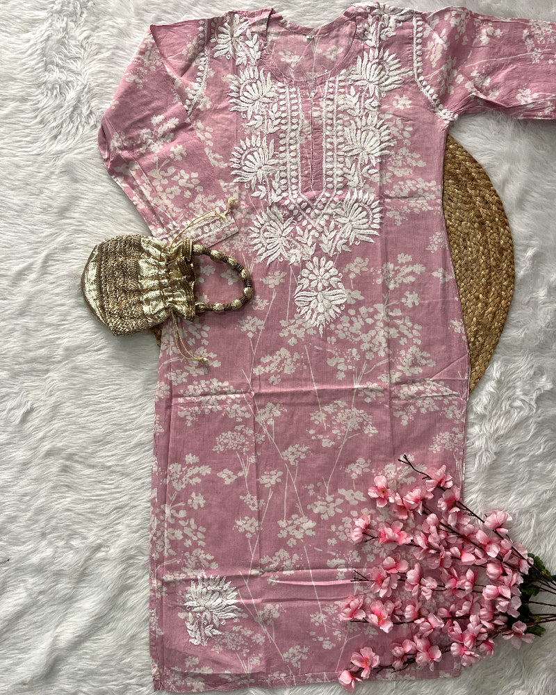 Bahaar | MulMul Cotton Kurti