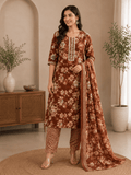 Elavia | Rayon Kurta Pant Set