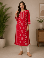 Favara | Cotton Long Kurti